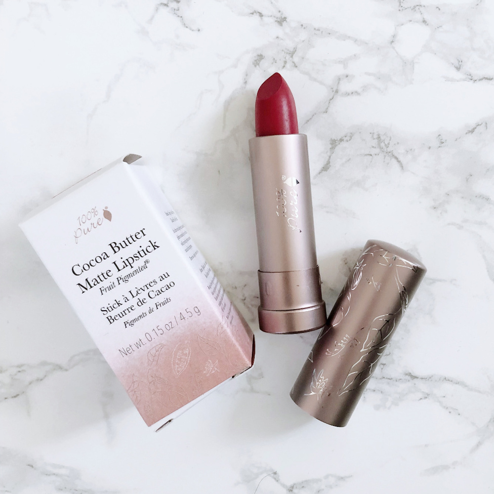 100% Pure Cocoa Butter Matte Lipstick - Protea